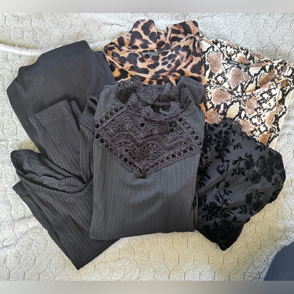 Lot of 6 Shein Tops Size Small